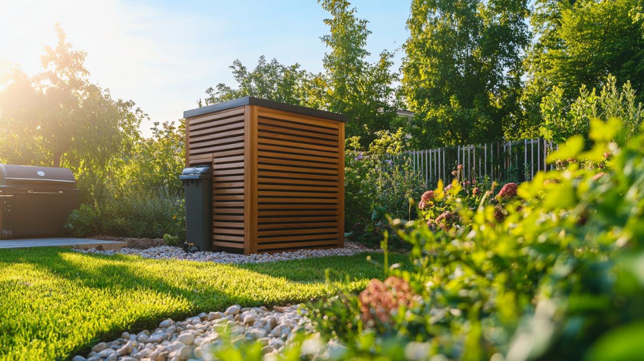 Construir un Cobertizo para Contenedores Exterior: Soluciones de Almacenamiento Elegantes y Duraderas para tu Hogar