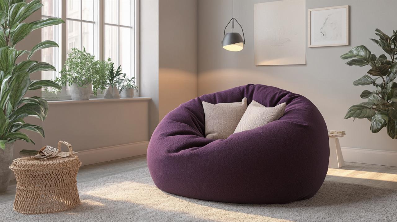 Guía Completa del Pouf Pera Brava XL Berenjena para tu Zona Chill Out