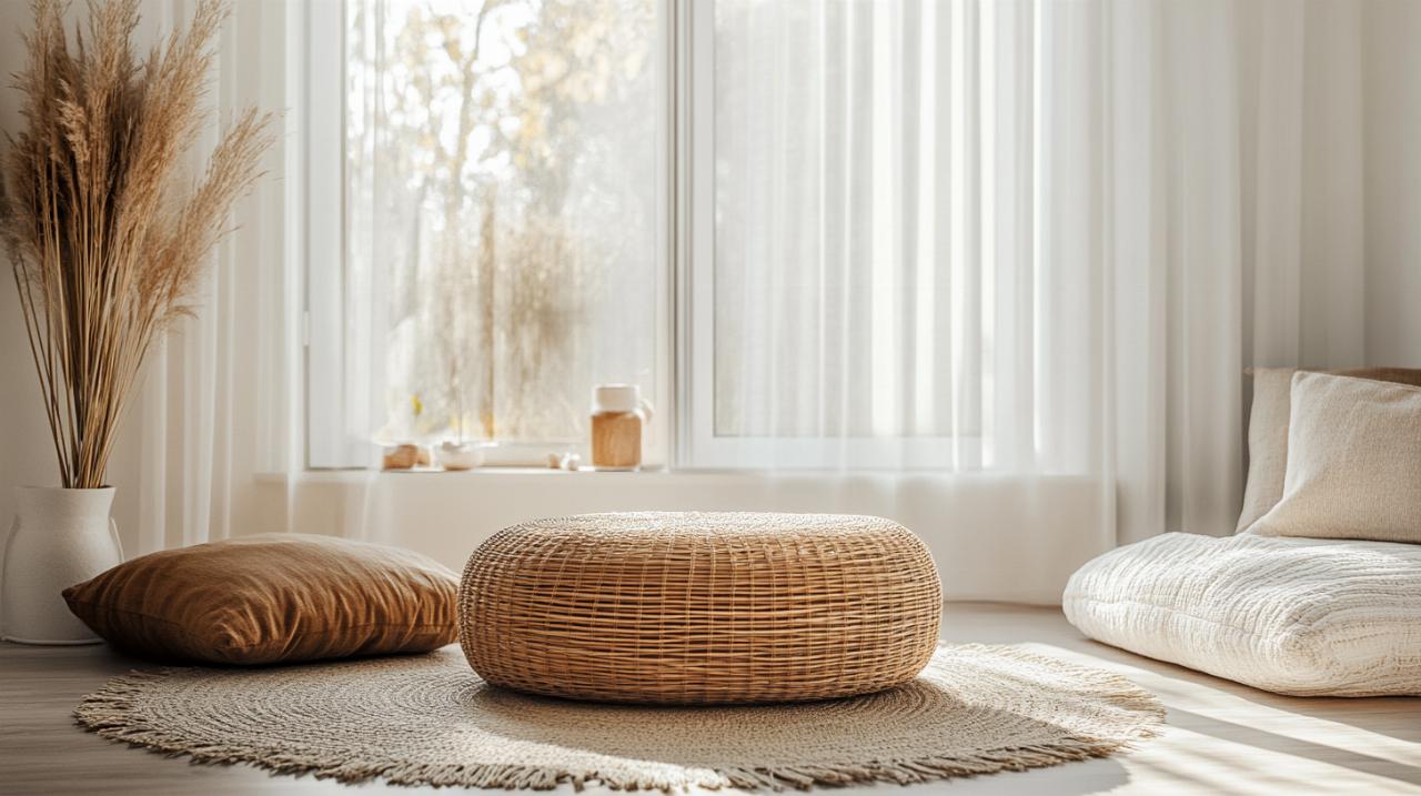 Guía Definitiva del Puf de Ratán Plano SOL: Ventajas y Cuidados Esenciales
